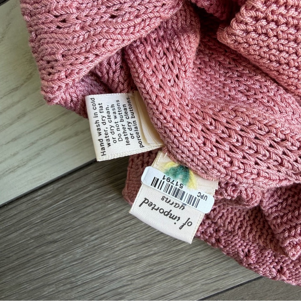 Día North Of Boston 1987 Vintage Cardigan With Teapots & Teacups Buttons - Picture 7 of 10